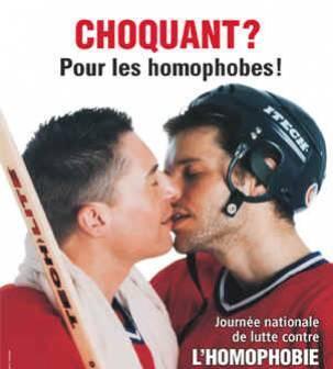 Affiche contre l'homophobie