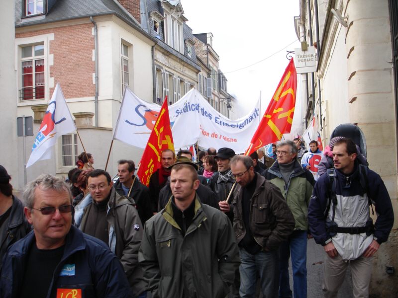Manifestation des fonctionnaires du 20 novembre à Laon