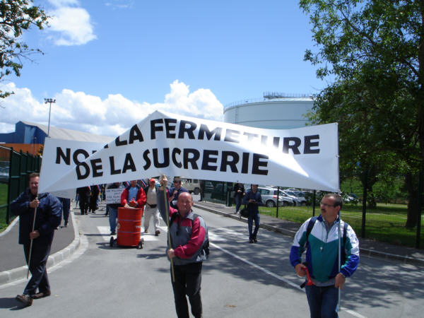 Dpart de la manifestation.